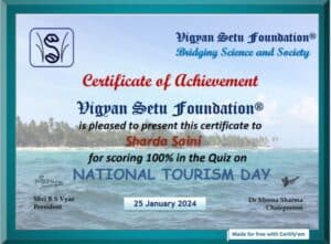 National tourism day