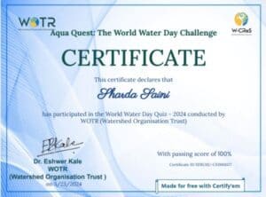 Aqua Quest: The World Water Day Challenge