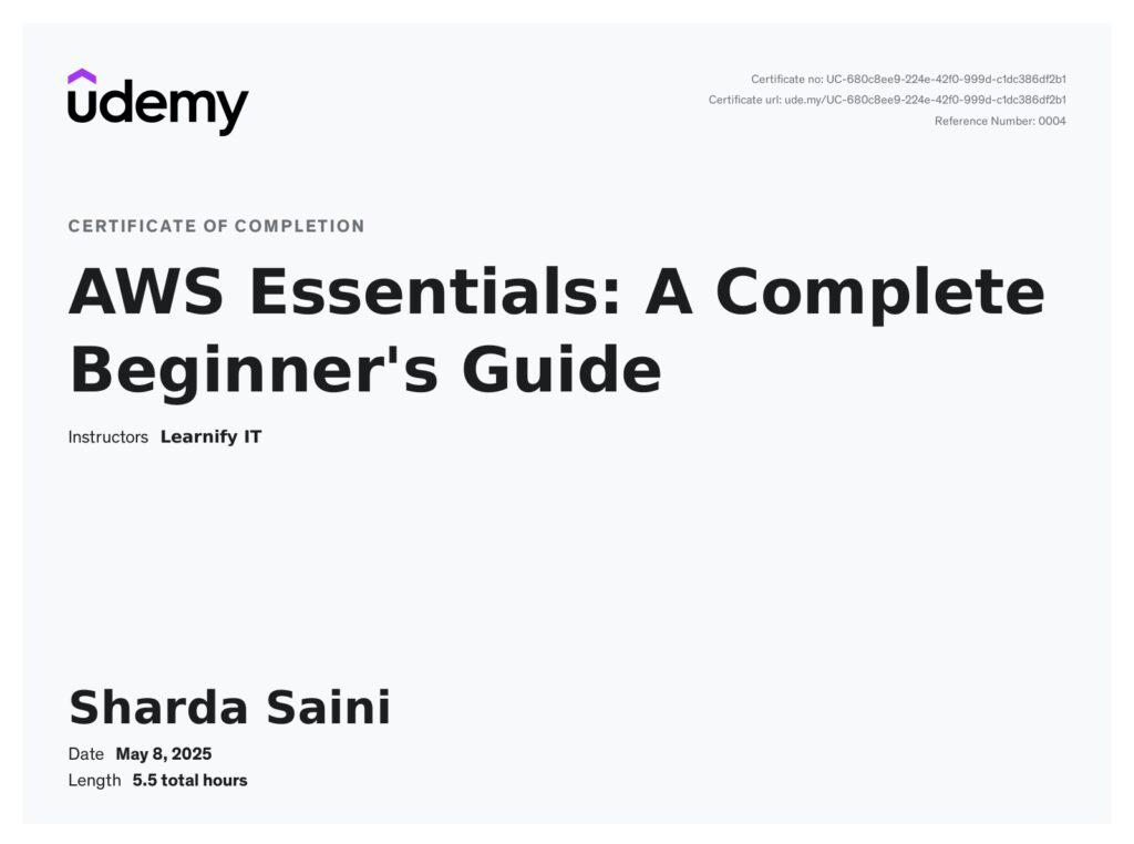 AWS Essentials-A Complete Beginner's Guide