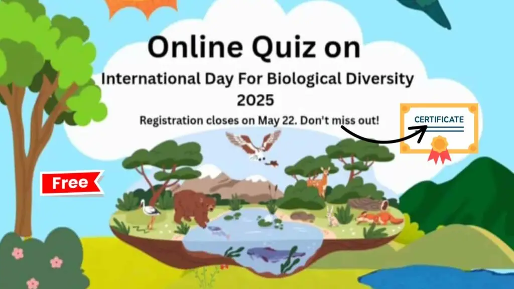 Online Quiz Competition on Biological Diversity