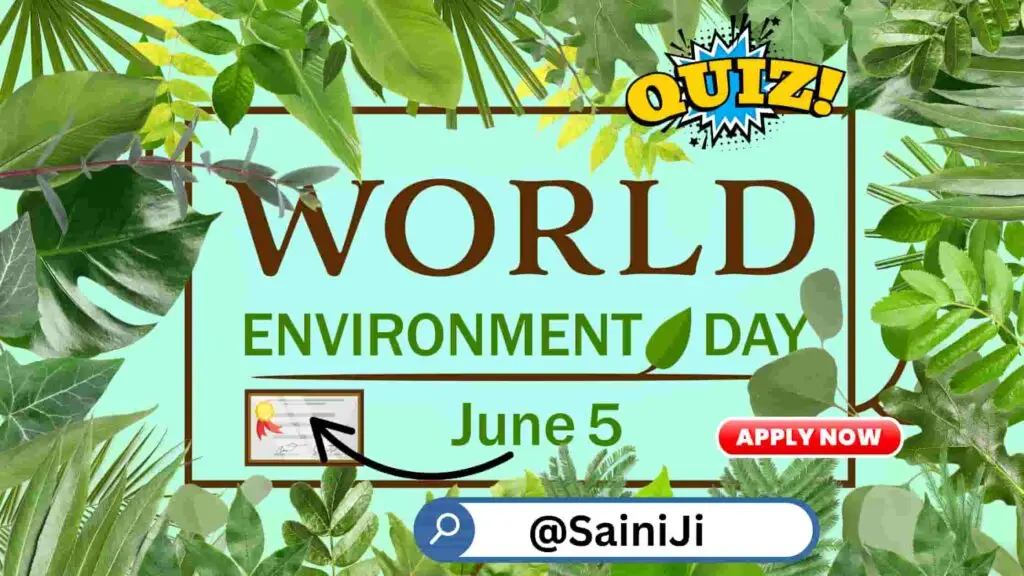 World Environment Day 2025 Quiz