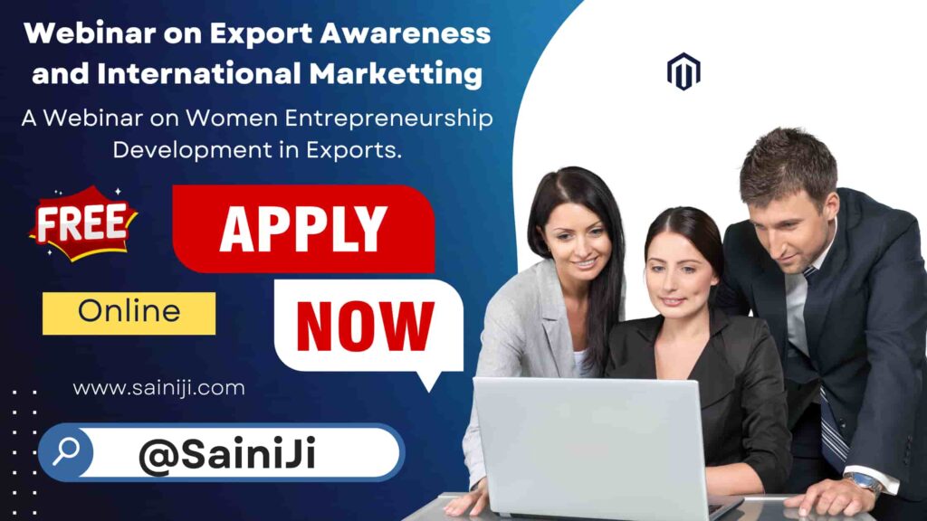 Webinar on Export Awareness and International Marketting