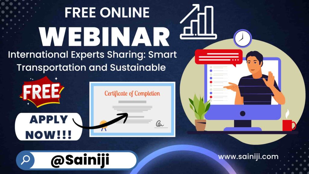 Webinar on International Experts Sharing Certificate.