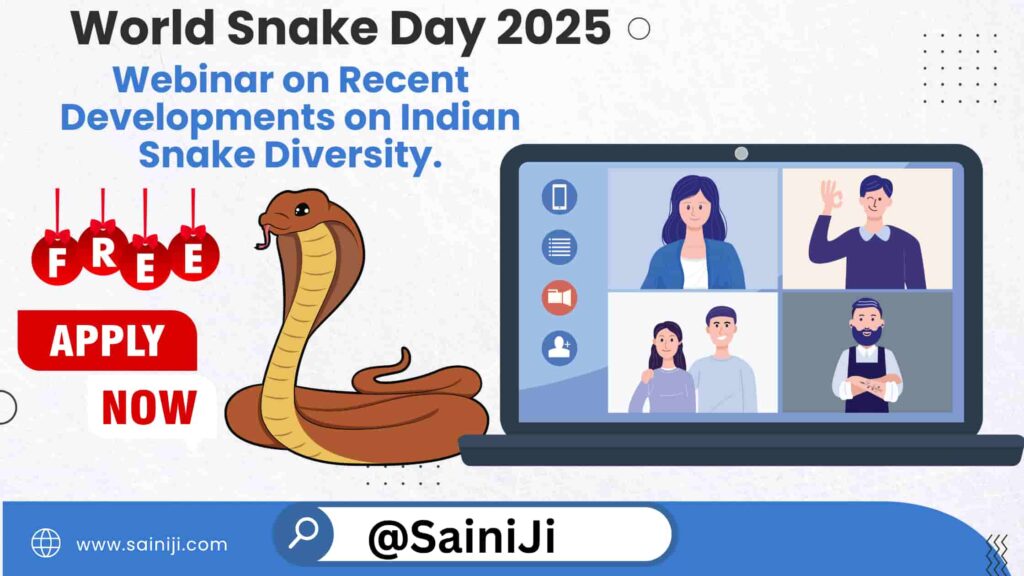 Webinar on Recent Developments on Indian Snake Diversity