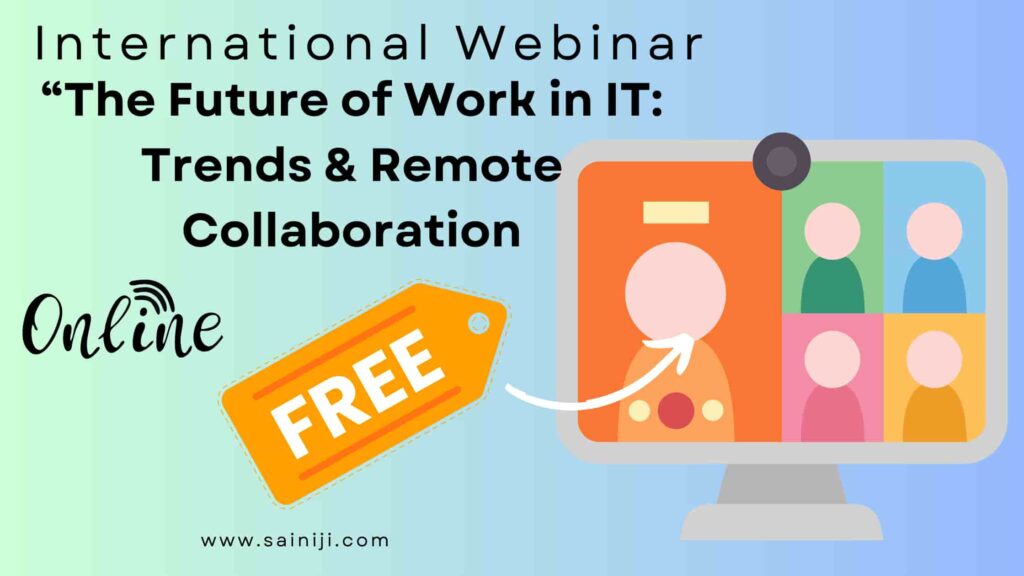 Webinar on The Future of Work in IT