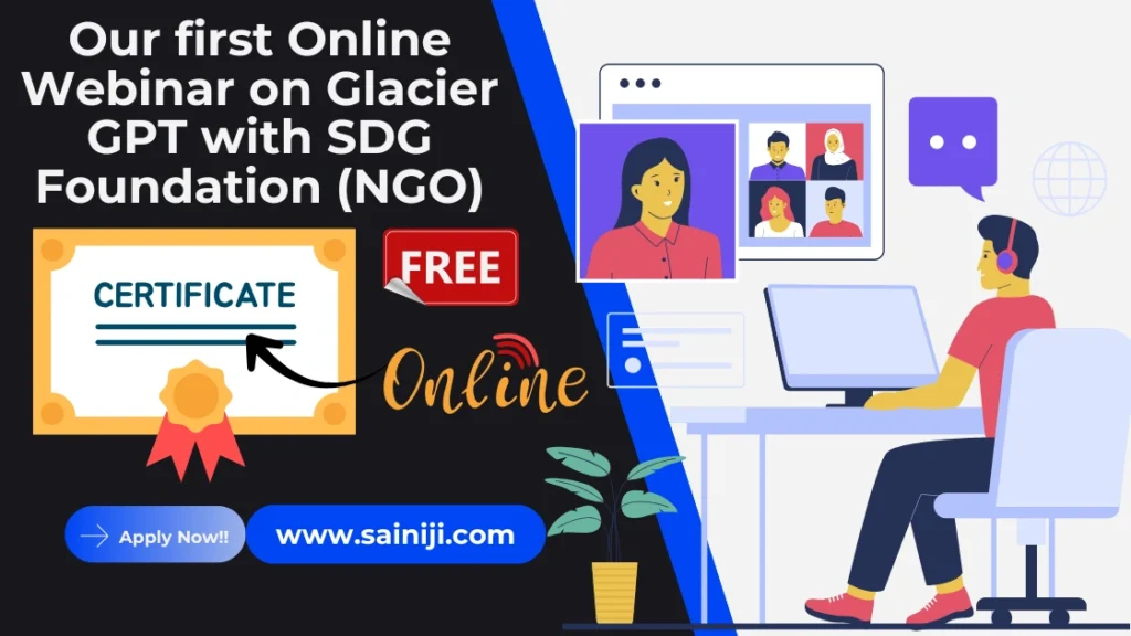 Webinar on Glacier GPT with SDG Foundation