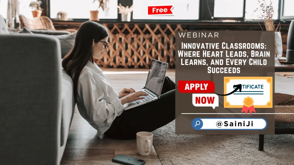 Webinar on Innovation Classroom Certificate