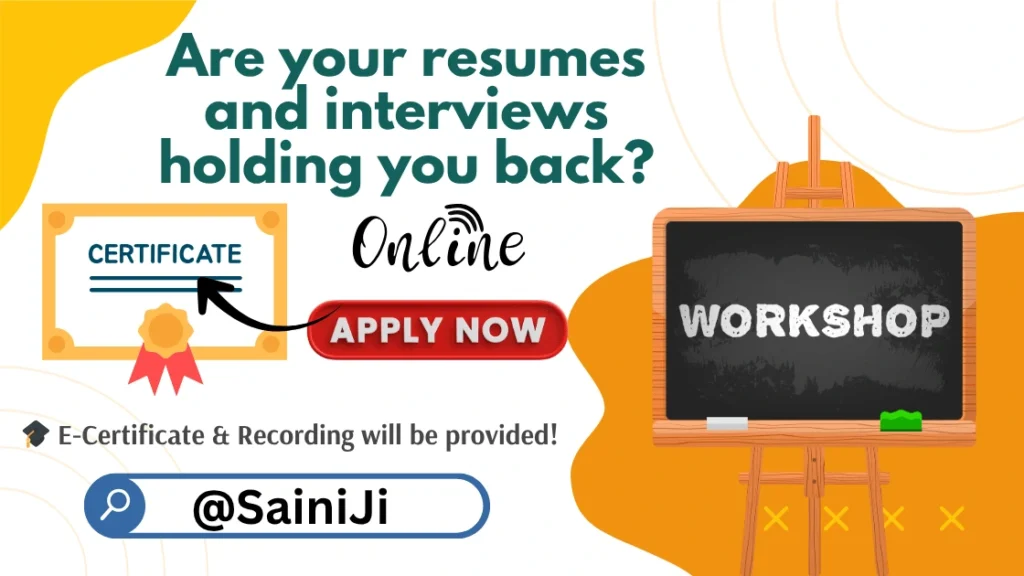 Workshop on Resume Writing and Interview Skills