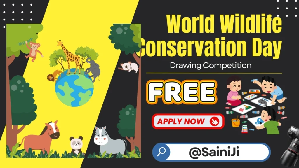 drawing competition World Wildlife Conservation Day
