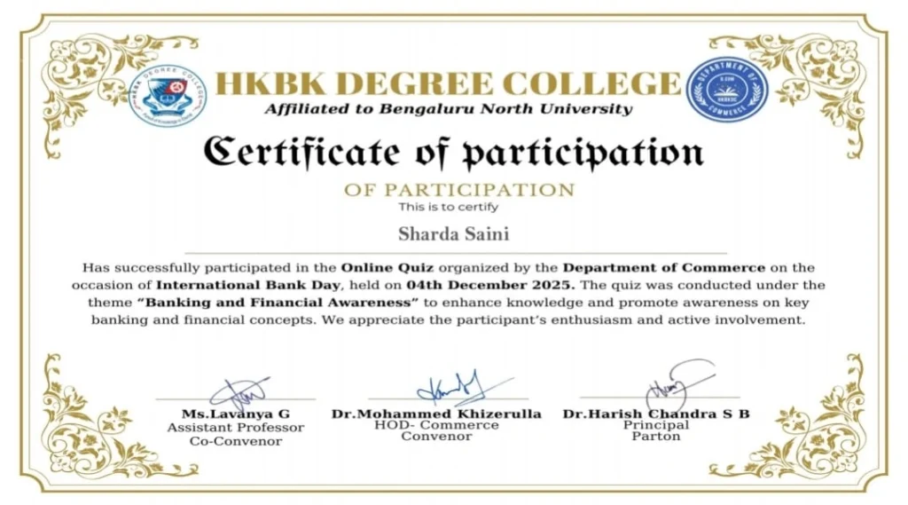 Banking and Financial Awareness Quiz Contest