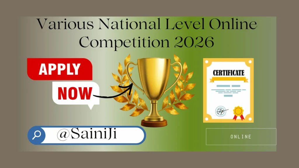 National Level Online Competitions National Level Online Competitions