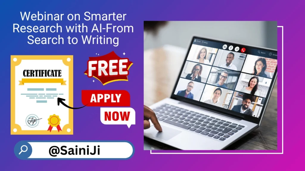 Smarter Research with AI-From Search to Writing