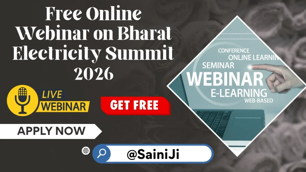 Webinar on Bharat Electricity Summit 2026