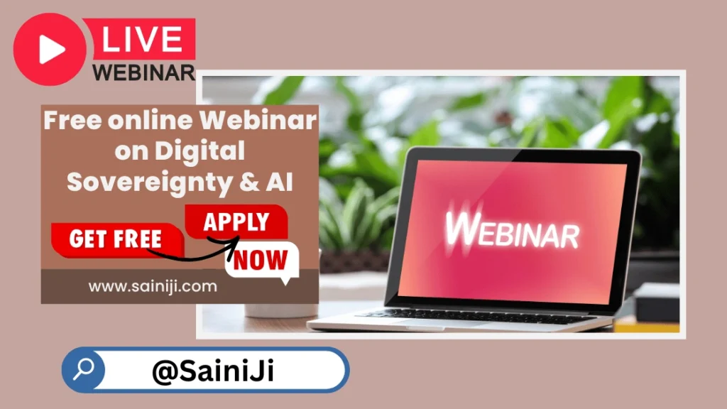 Webinar on Digital Sovereignty & AI