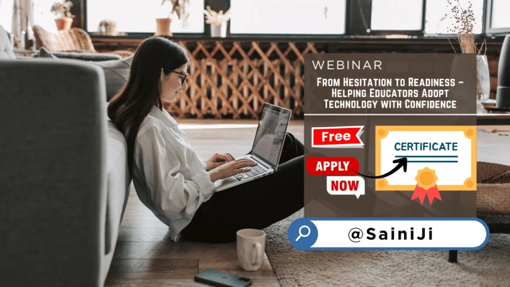 Webinar on From Hesitation to Readiness Certificate