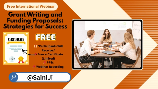 Webinar on Strategies for Success Certificate