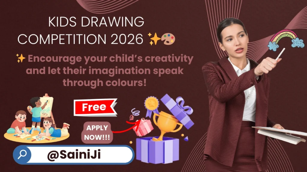 Kids Drawing Contest- Poster Making Contest 2026 Kids Drawing Contest- Poster Making Contest 2026