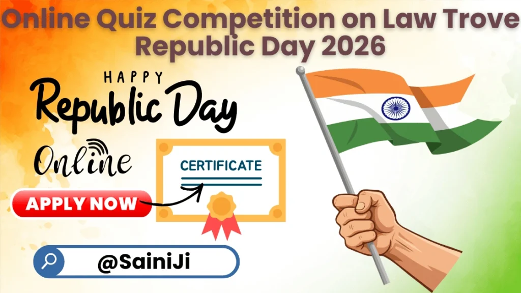 Quiz Competition on Republic Day 2026 Certificate