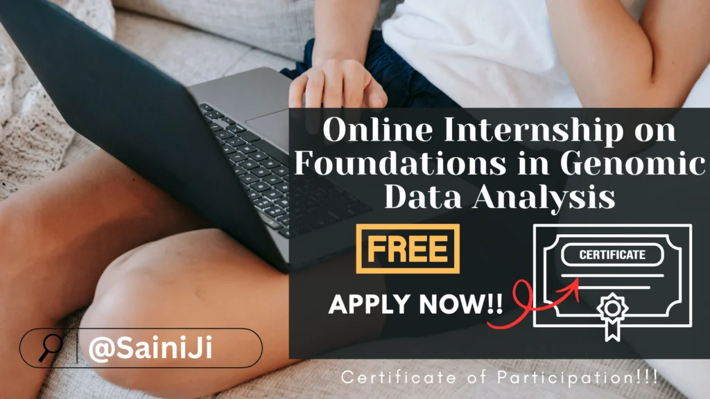 Internship on Foundations in Genomic Data Analysis Internship on Foundations in Genomic Data Analysis