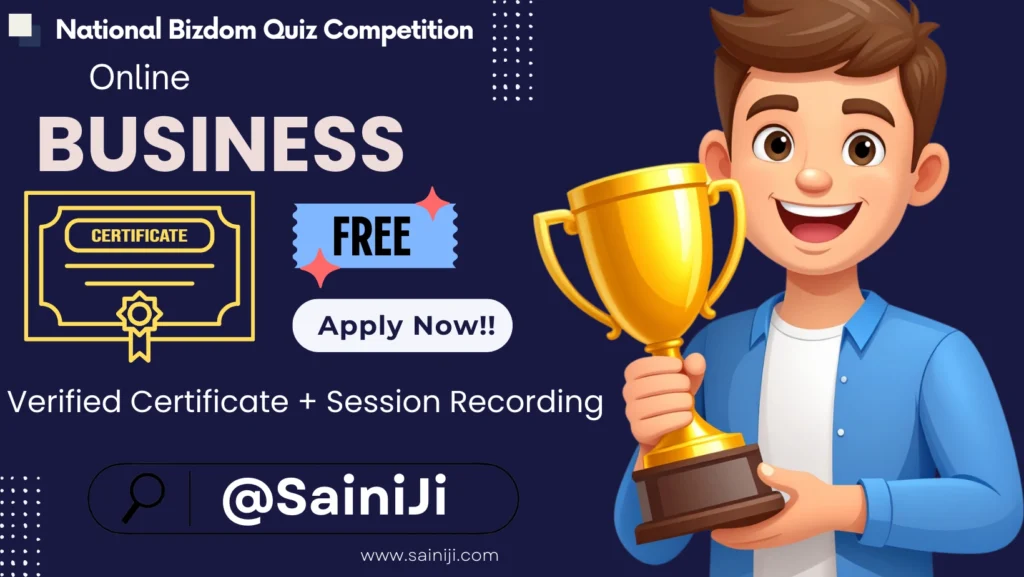 Quiz Competition on Business Certificate Quiz Competition on Business Certificate