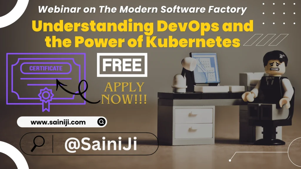 Webinar on The Modern Software Factory