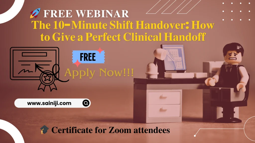 How to Give a Perfect Clinical Handoff Certificate How to Give a Perfect Clinical Handoff Certificate