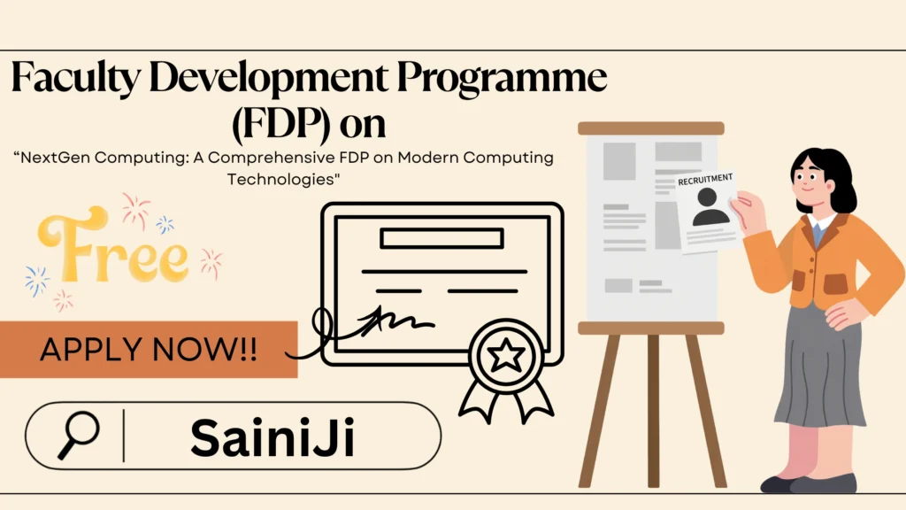 FDP on NextGen Computing Certificate FDP on NextGen Computing Certificate