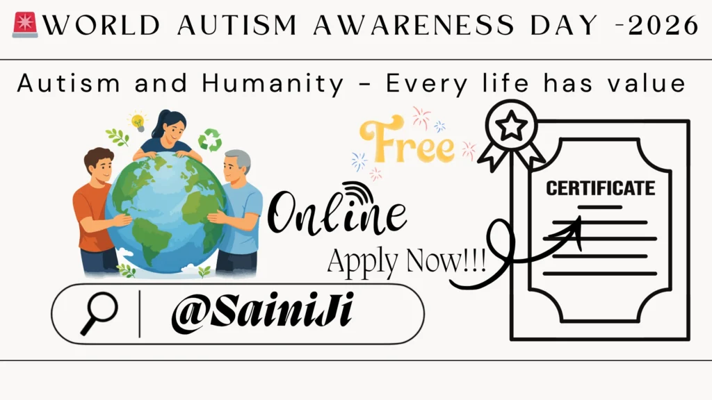 Poster Competition on World Autism Awareness Day Poster Competition on World Autism Awareness Day
