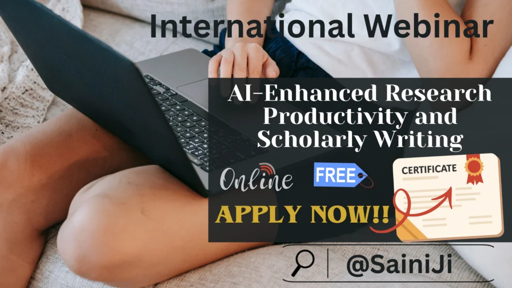 AI-Enhanced Research Productivity & Scholarly Writing AI-Enhanced Research Productivity & Scholarly Writing