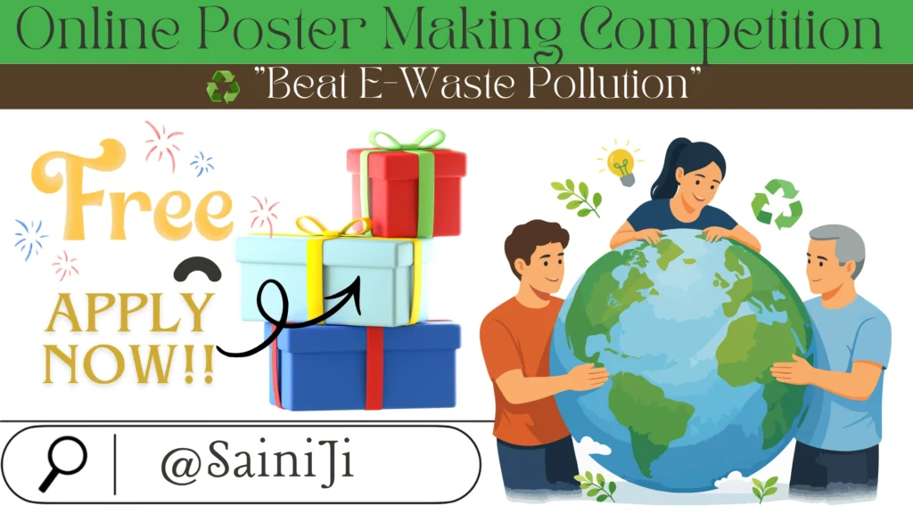 Poster Making Competition on Beat E-Waste Pollution
