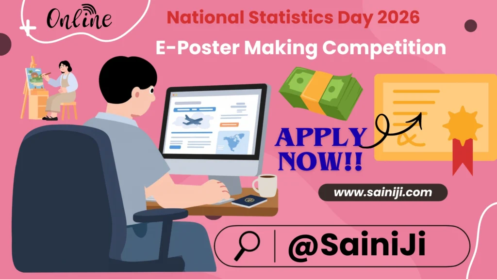 Poster Making Competition on National Statistics Day 2026 Poster Making Competition on National Statistics Day 2026