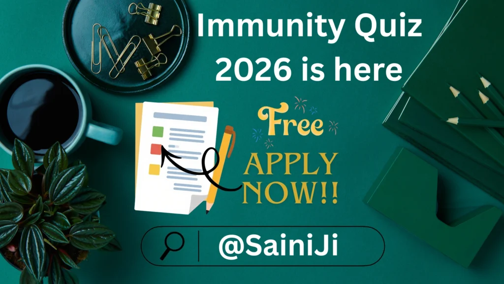 Quiz Competition on Immunity 2026 Quiz Competition on Immunity 2026