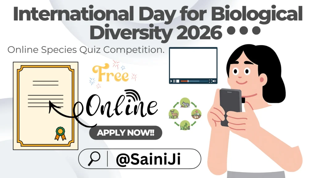 Quiz Contest on International Day for Biological Diversity Quiz Contest on International Day for Biological Diversity