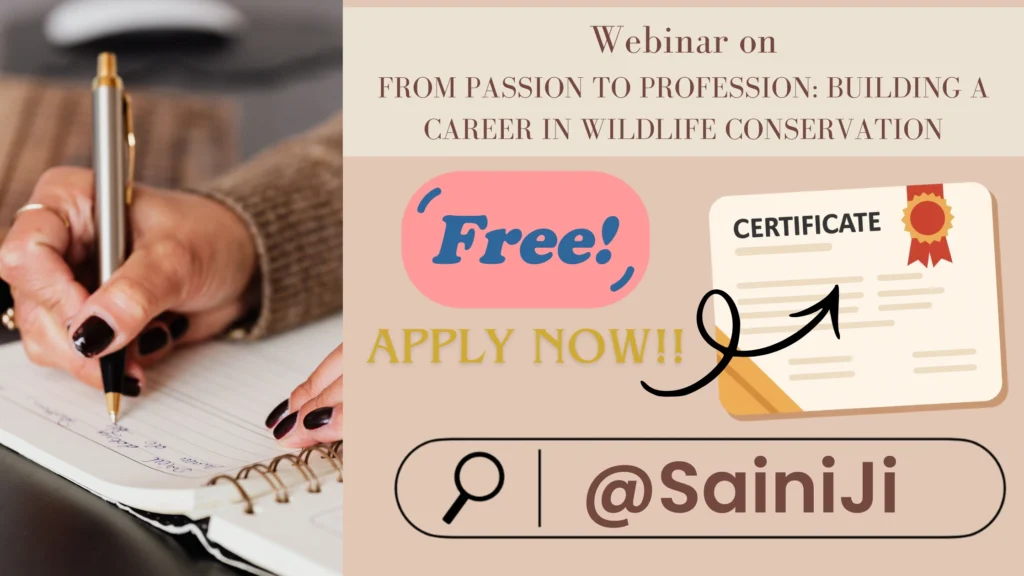 Building A Career in Wildlife Conservation