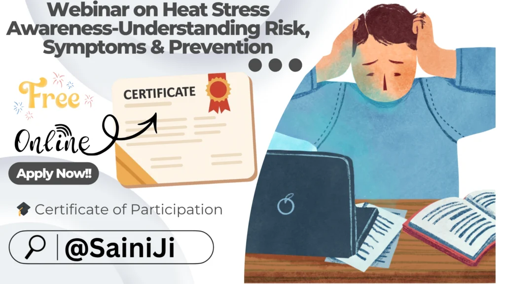 Webinar on Heat Stress Awareness Certificate