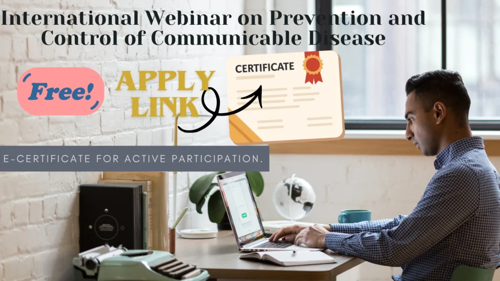 Webinar on Prevention and Control of Communicable Disease Webinar on Prevention and Control of Communicable Disease