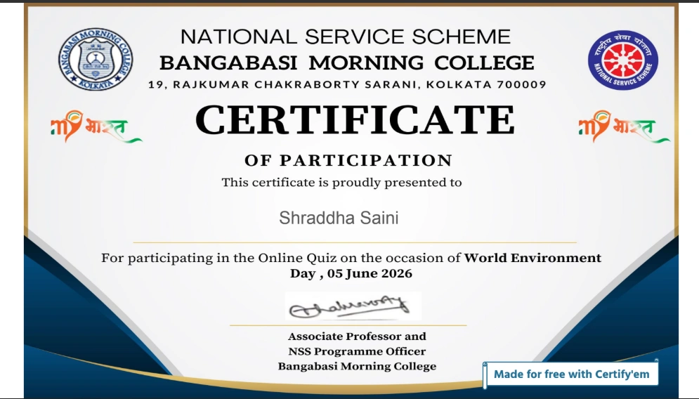 Contest on World Environment Day 2026