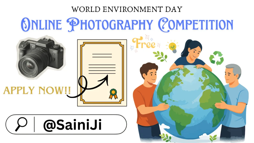 Photography Competition on Save Energy certificate