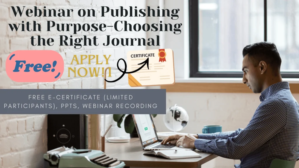 Publishing with Purpose-Choosing the Right Journal