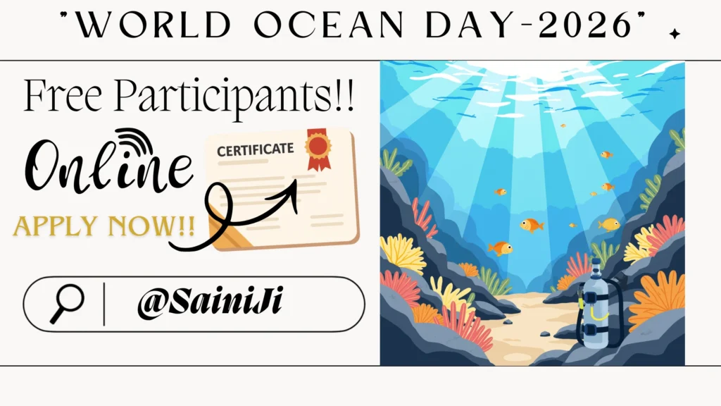 Quiz on World Ocean Day-2026