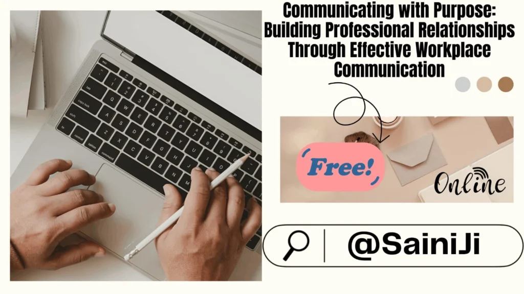 Webinar on Effective Workplace Communication