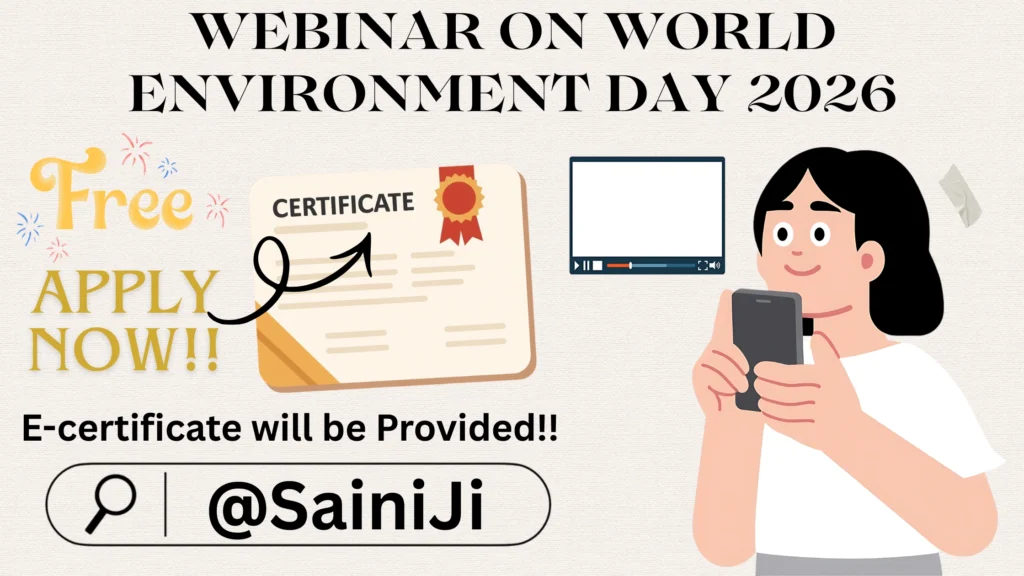 Webinar on Medicinal Plants Around Us
