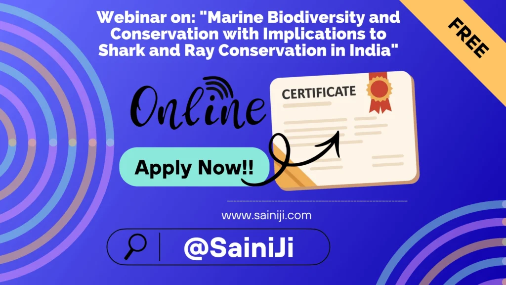 Webinar on World of Marine Conservation