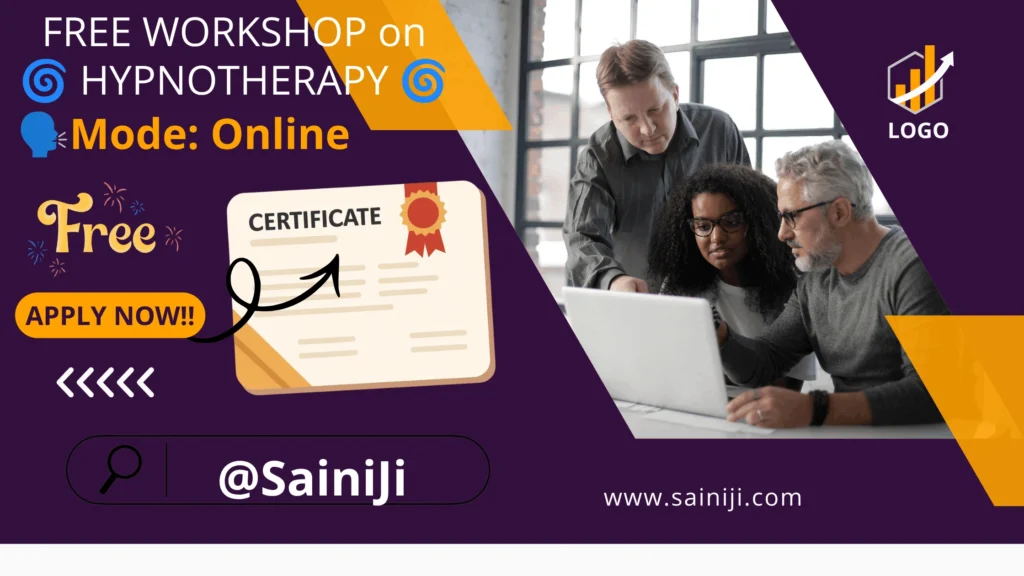 Workshop on Hypnotherapy Certificate