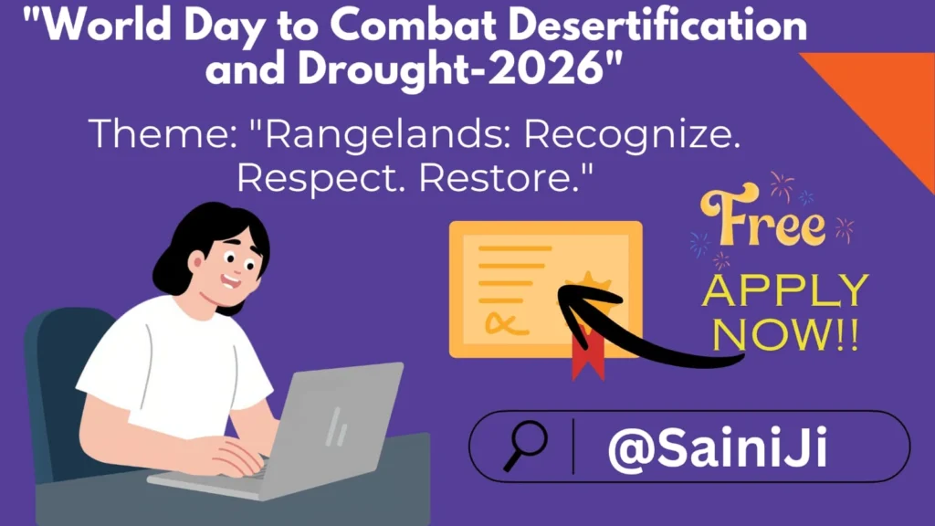 World Day to Combat Desertification and Drought-2026