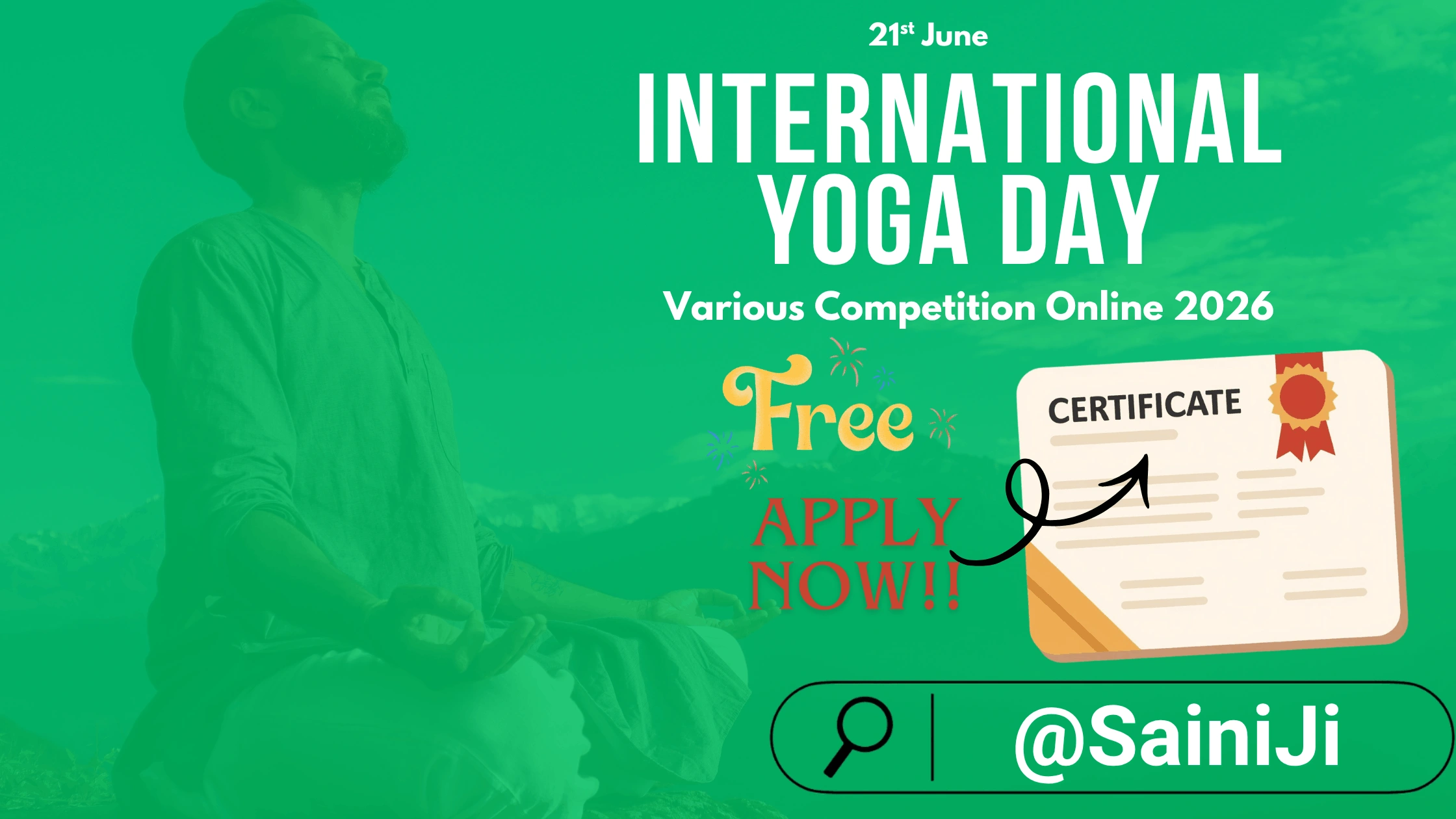 International Yoga Day 2026 Online Competitions International Yoga Day 2026 Online Competitions
