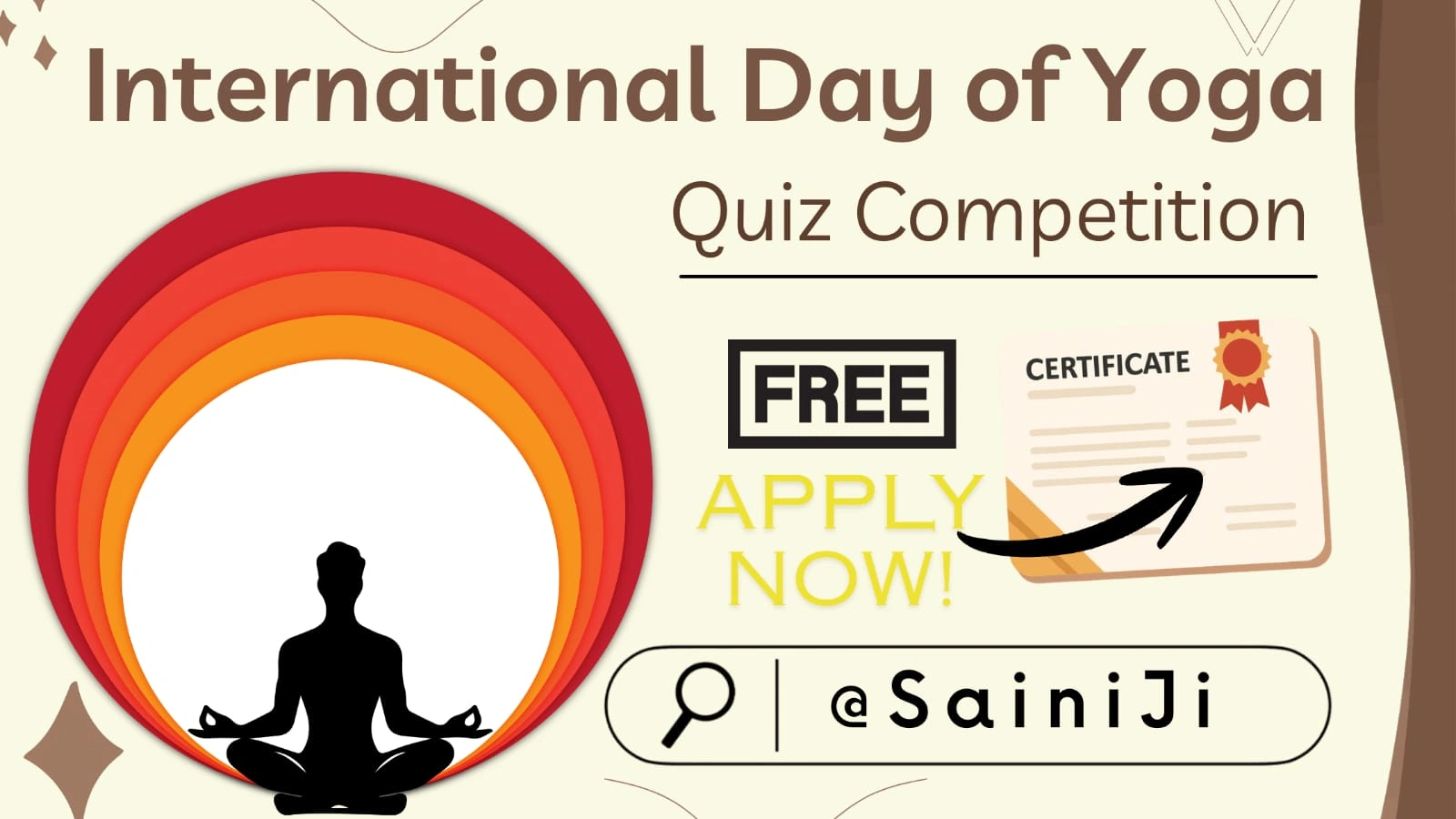 International Yoga Day Online Quiz 2026