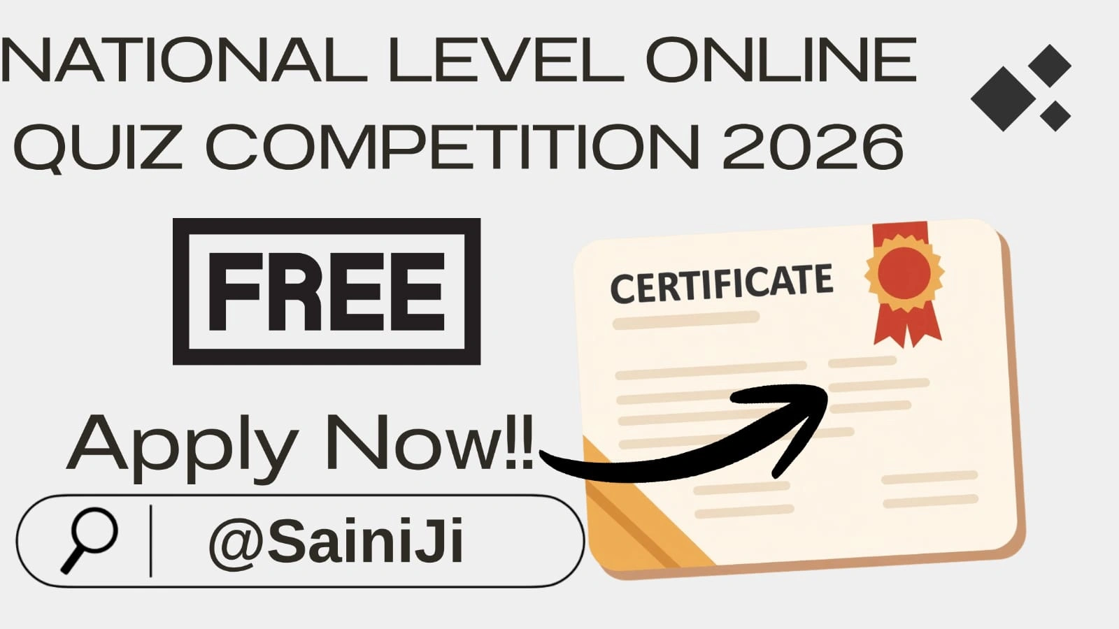 National Level Online Quiz Competition 2026