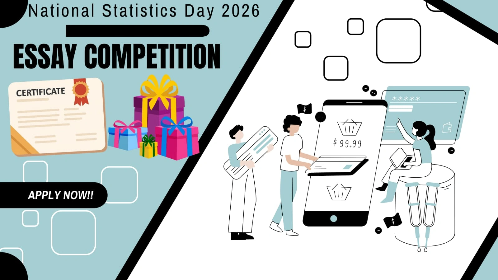 National Statistics Day 2026 on Essay Competition National Statistics Day 2026 on Essay Competition