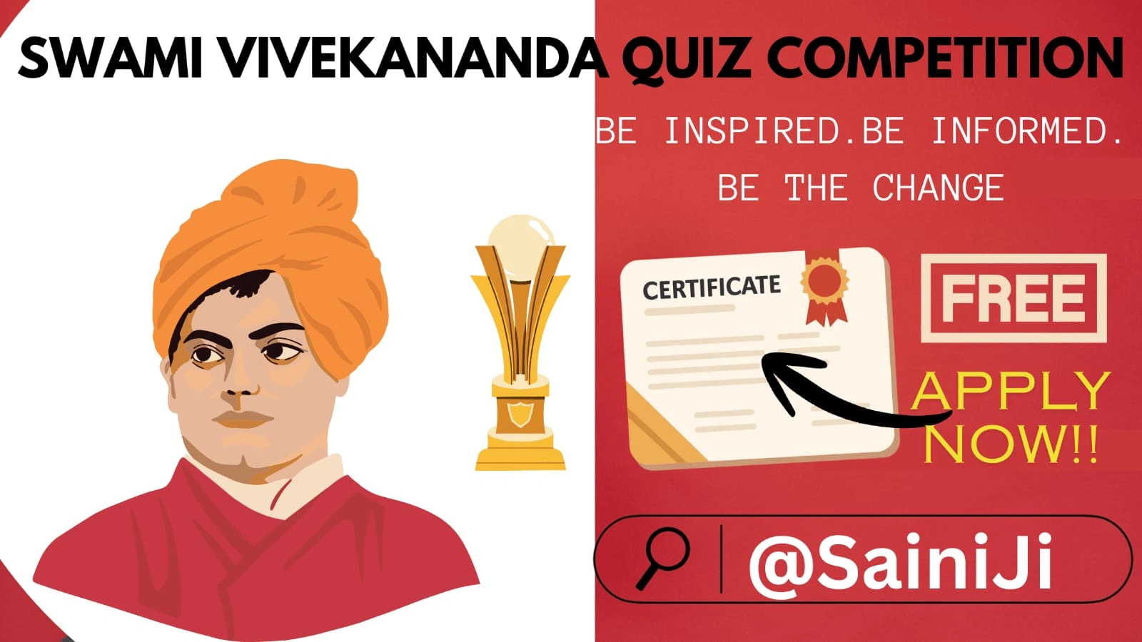 Online Quiz Competition on Swami Vivekananda 2026